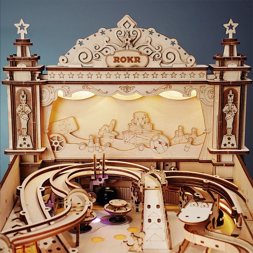 Puzzle 3D en bois – Flipper – 482 pièces – 14+