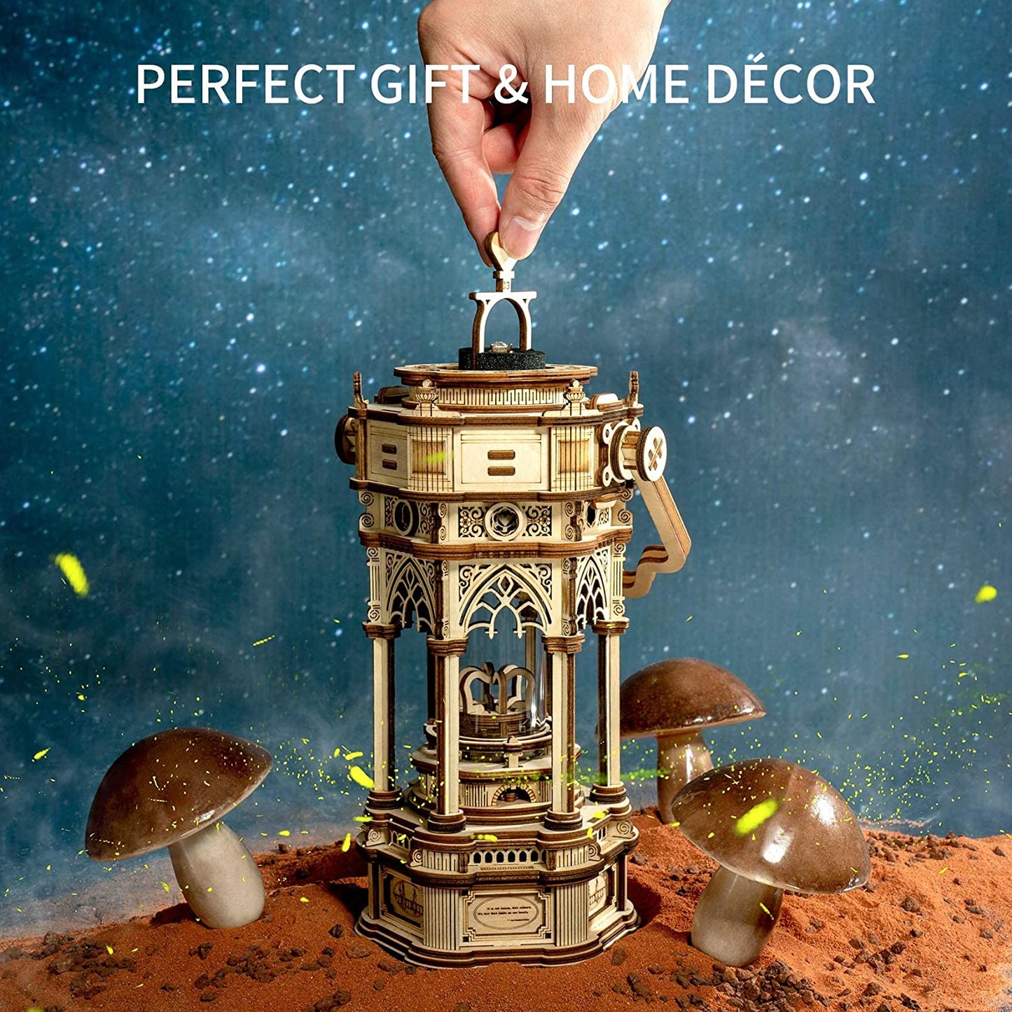 Boîte à musique DIY – Lanterne victorienne – 255 pièces – 8+